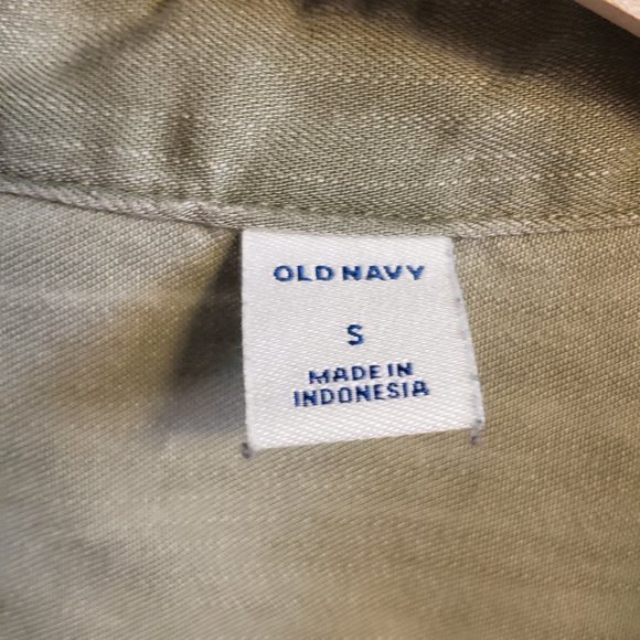 Fitted Buttondown Shirt - Olive - Picture 3 of 4